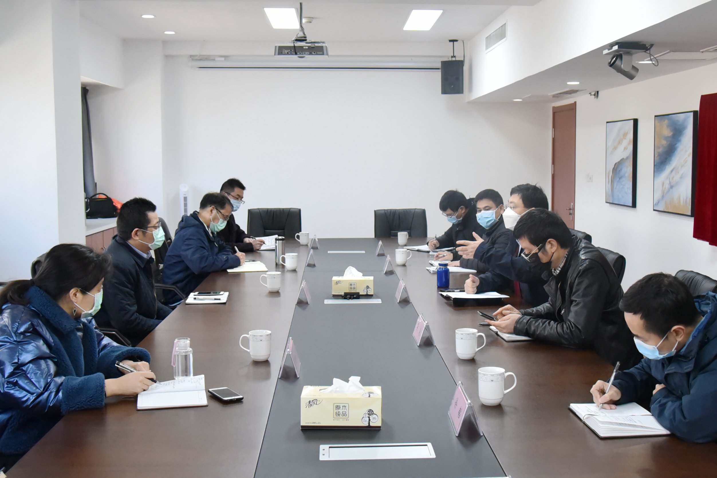 興合集團趙有國副總裁一行調研浙茶集團疫情防控工作