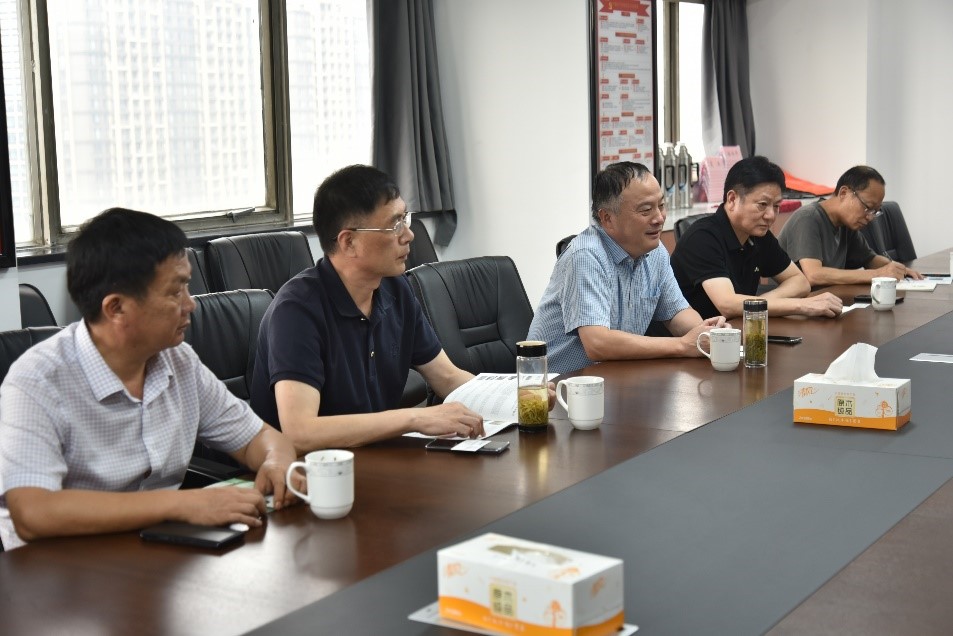安徽皖墾茶葉集團書(shū)記、董事長(cháng)張國祥一行到浙茶集團考察交流